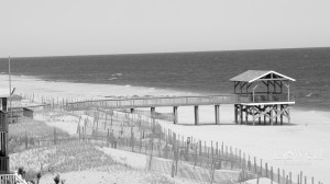 LBI Beach NJ BW