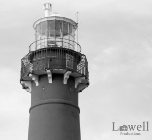 Lighthouse upclose BW